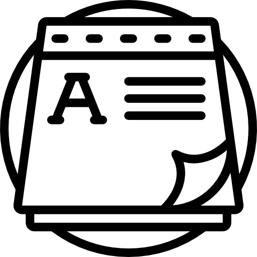 notatka Basic Miscellany Lineal ikona