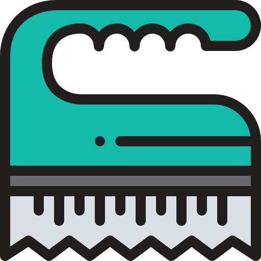 Brush Detailed Rounded Lineal color icon