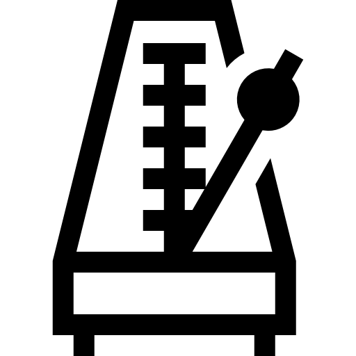 metronoom Basic Straight Lineal icoon