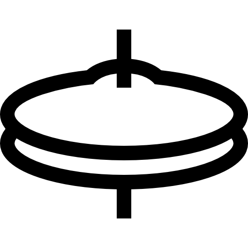 platillos Basic Straight Lineal icono