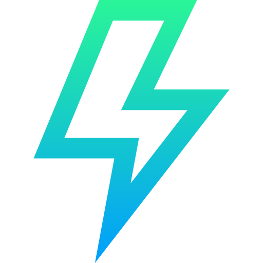 Flash Super Basic Straight Gradient icon