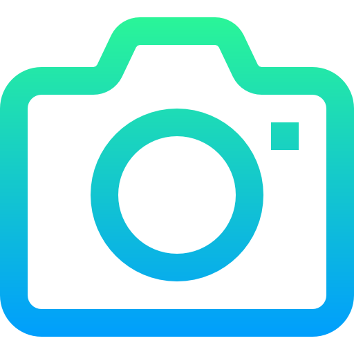 Photo camera Super Basic Straight Gradient icon