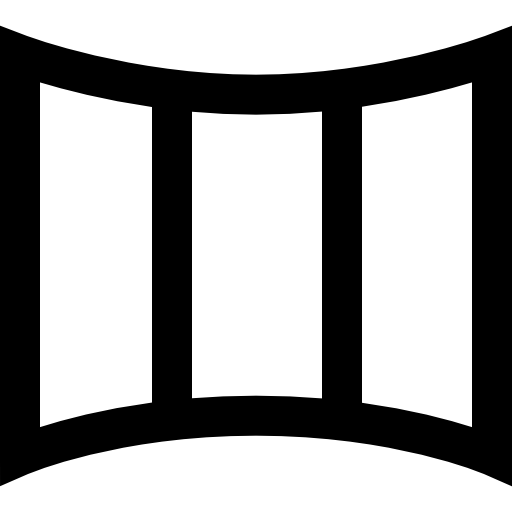 panorama Super Basic Straight Outline icono