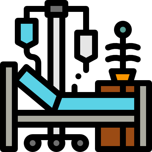 Surgery Detailed Rounded Lineal color icon