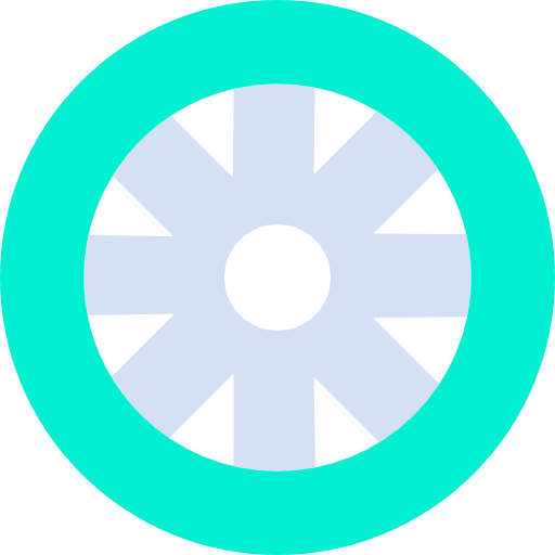 rueda Kiranshastry Flat icono