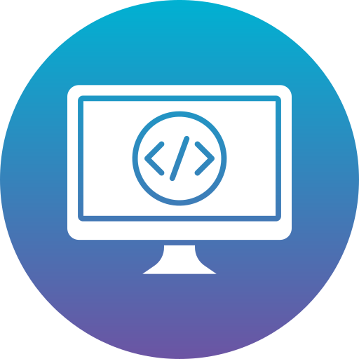 Coding Generic Flat Gradient icon