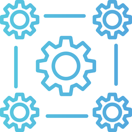 gestion d'équipe Generic Gradient Icône