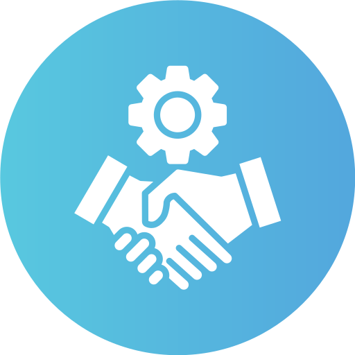 Handshake Generic Flat Gradient icon