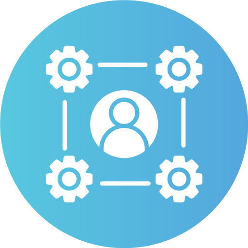gestion d'équipe Generic Flat Gradient Icône