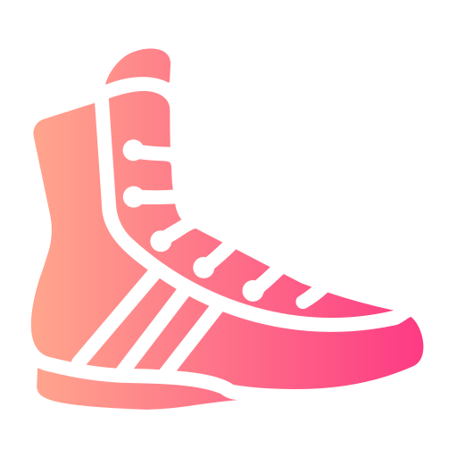 zapato de boxeo Generic Flat Gradient icono