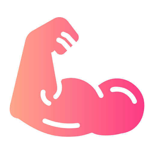 Muscle Generic Flat Gradient icon