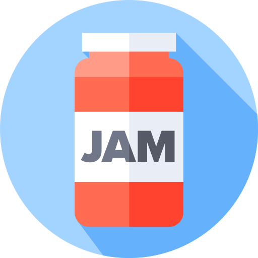 jam Flat Circular Flat icoon