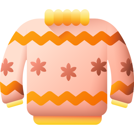 suéter 3D Color Ícone