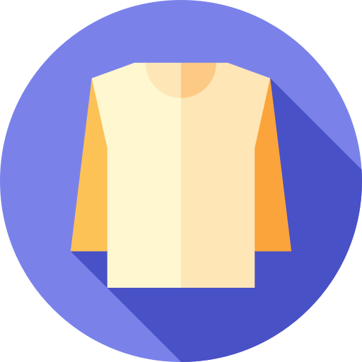 티셔츠 Flat Circular Flat icon
