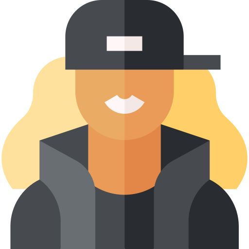 avatar Basic Straight Flat icono