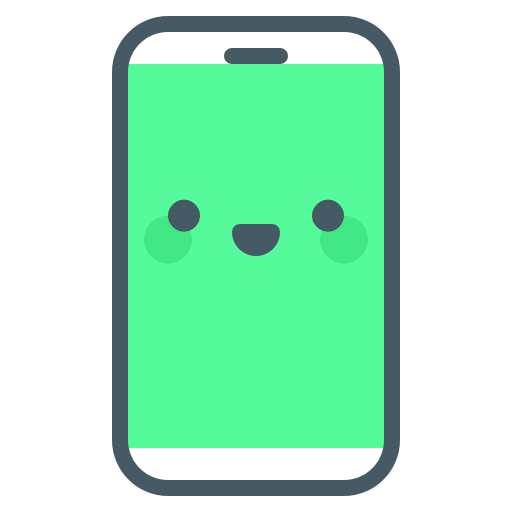 smartphone Generic Outline Color icoon