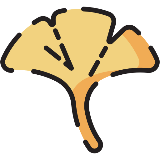 ginkgo Generic Outline Color icon