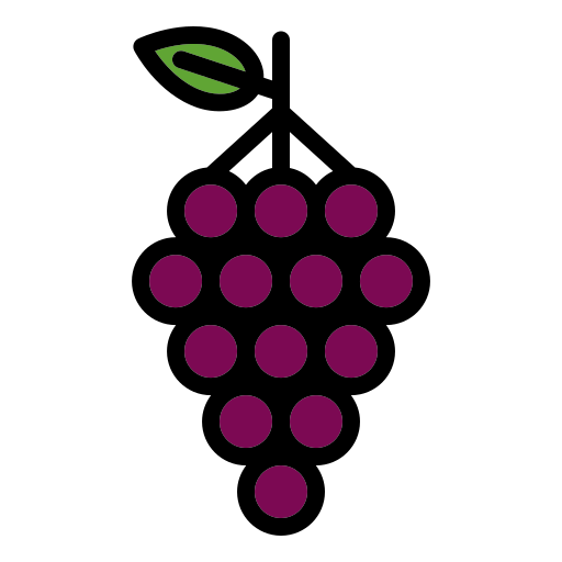 winogrono Generic Outline Color ikona