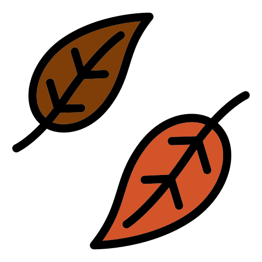 乾燥した葉 Generic Outline Color icon