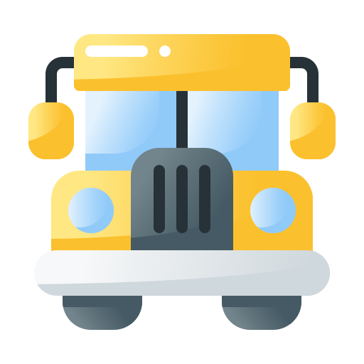 busschule Generic Flat Gradient icon