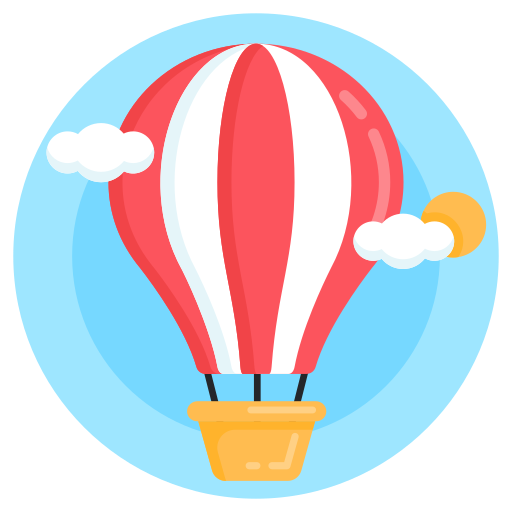 globo aerostático Generic Circular icono