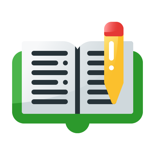 Homework Generic Flat Gradient icon