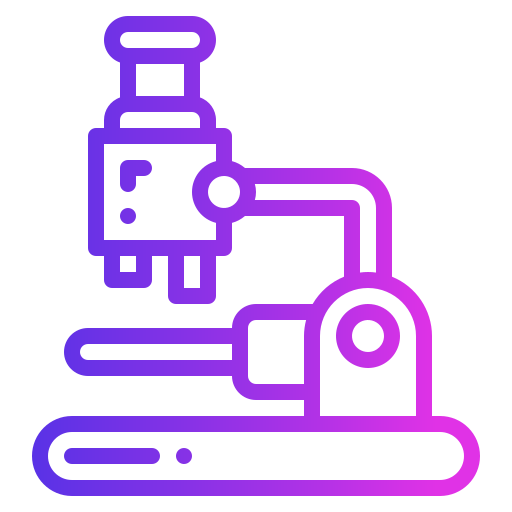 microscopio Generic Gradient icona