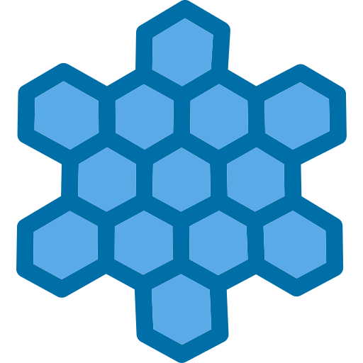 Honeycomb Generic Blue icon