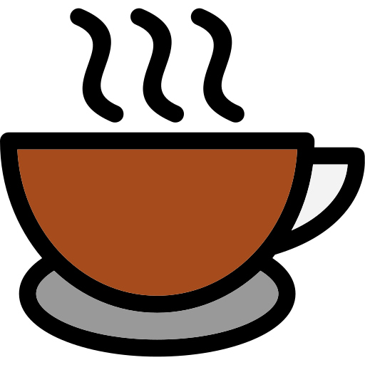 café Generic Outline Color icono