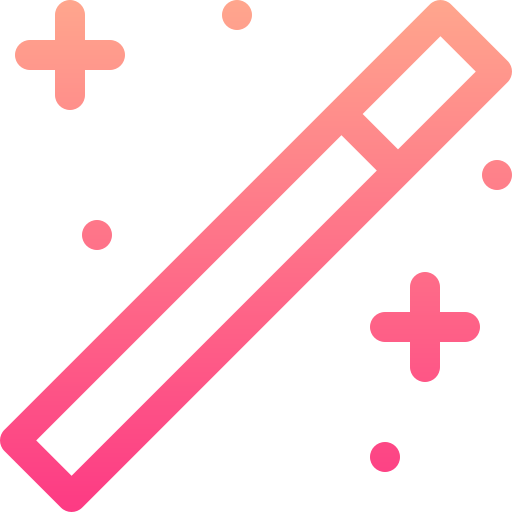 지팡이 Basic Gradient Lineal color icon