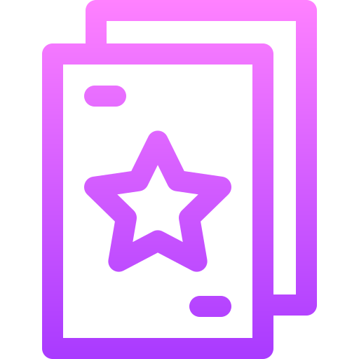 카드 Basic Gradient Lineal color icon