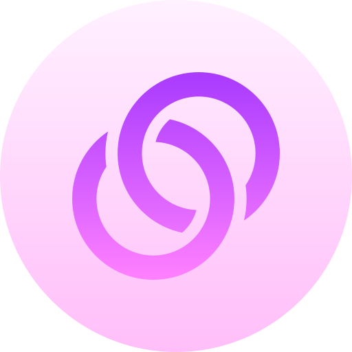 Rings Basic Gradient Circular icon
