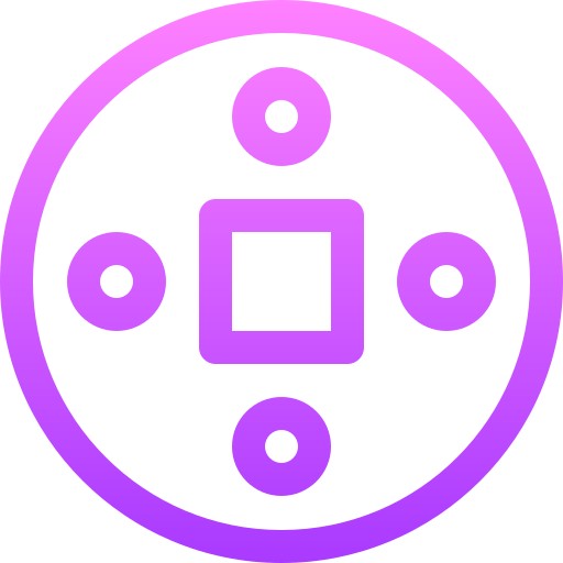 コイン Basic Gradient Lineal color icon