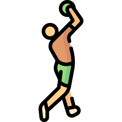Handball Special Lineal color icon