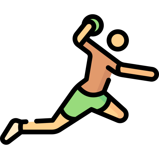 Handball Special Lineal color icon