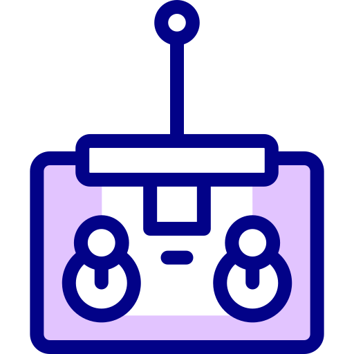 リモコン Detailed Mixed Lineal color icon