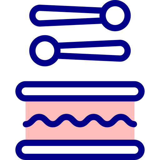 북 Detailed Mixed Lineal color icon