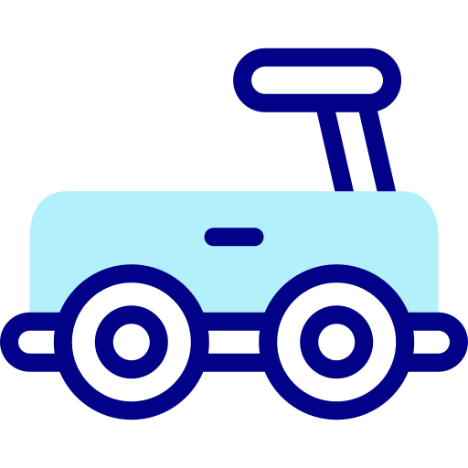 Cart Detailed Mixed Lineal color icon
