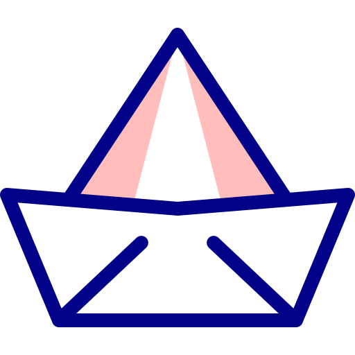 Оригами Detailed Mixed Lineal color иконка