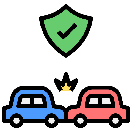 Car accident Generic Outline Color icon