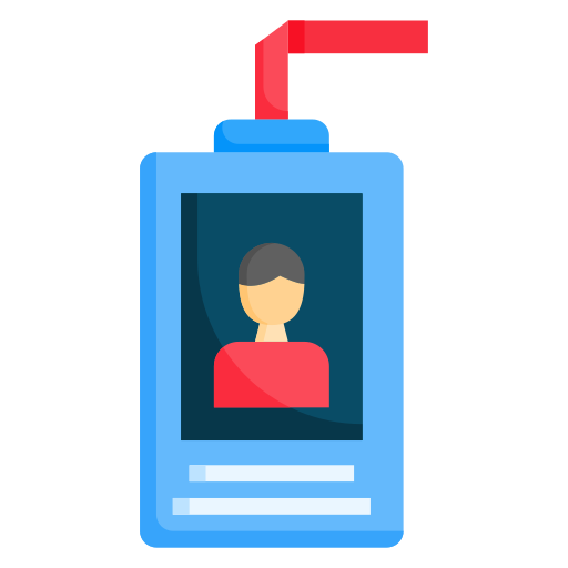 Id card Generic Flat icon