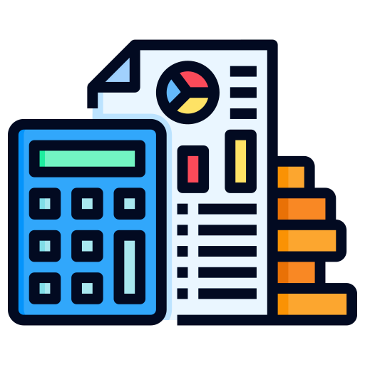 contabilidad Generic Outline Color icono