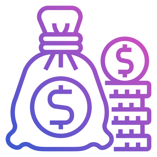 Money bag Generic Gradient icon