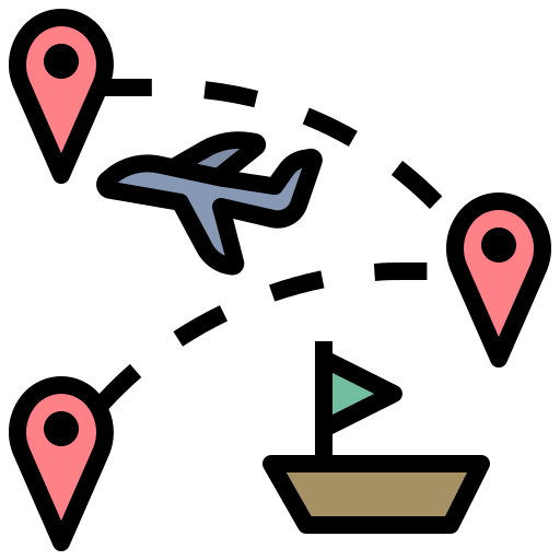 gps Generic Outline Color icon