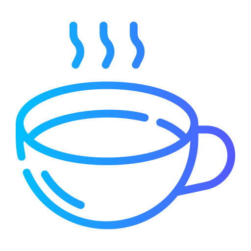 뜨거운 커피 Generic Gradient icon