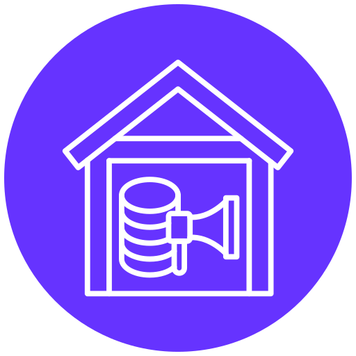 Data warehouse Generic Flat icon