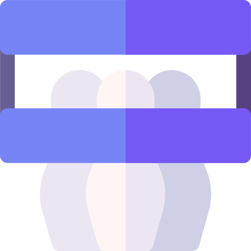 kręgle Basic Rounded Flat ikona