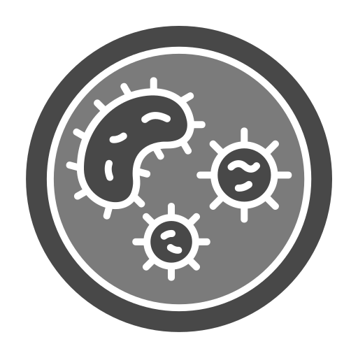 bakteria Generic Grey ikona