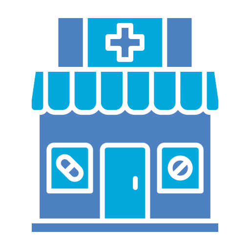 pharmacie Generic Blue Icône