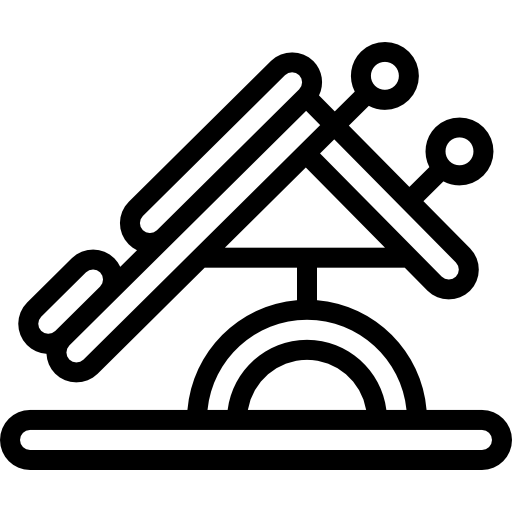 ベンチ Detailed Rounded Lineal icon